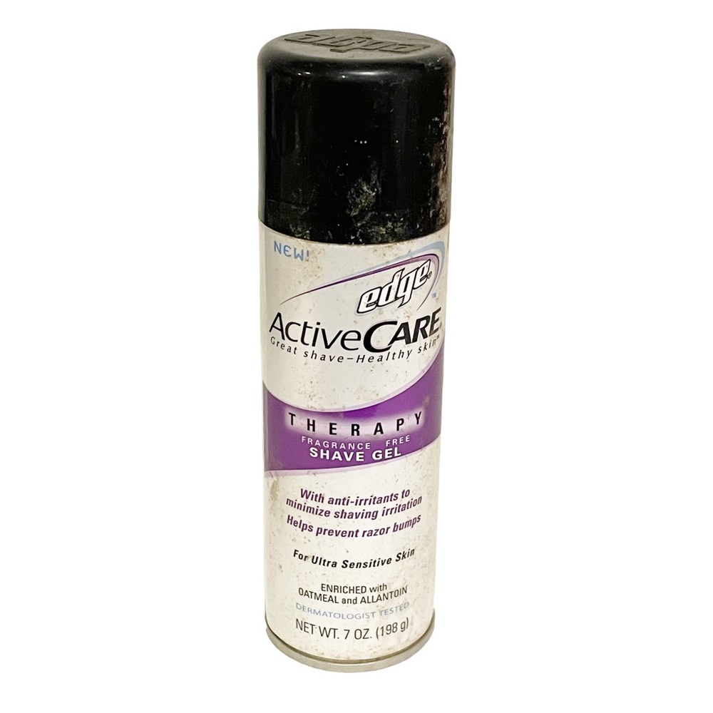Edge Active Care Therapy Fragrance Shaving GEL Shave 7 Oz Sensitive Oatmeal NEW